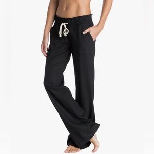 Roxy Boardrunners Oceanside Linen Blend Beach Pants